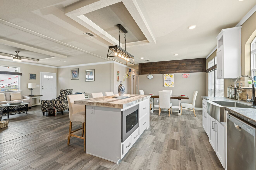 El Rancho 32644A Built in Microwave inside El Rancho by Palm Harbor 32644A