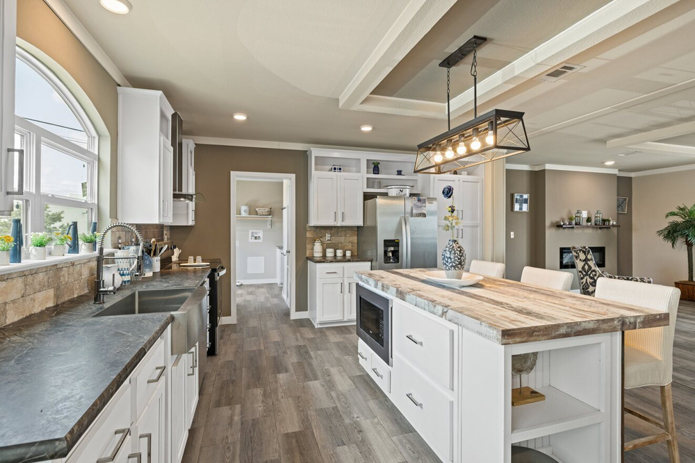 El Rancho 32644A Kitchen Cabinetry inside El Rancho by Palm Harbor 32644A